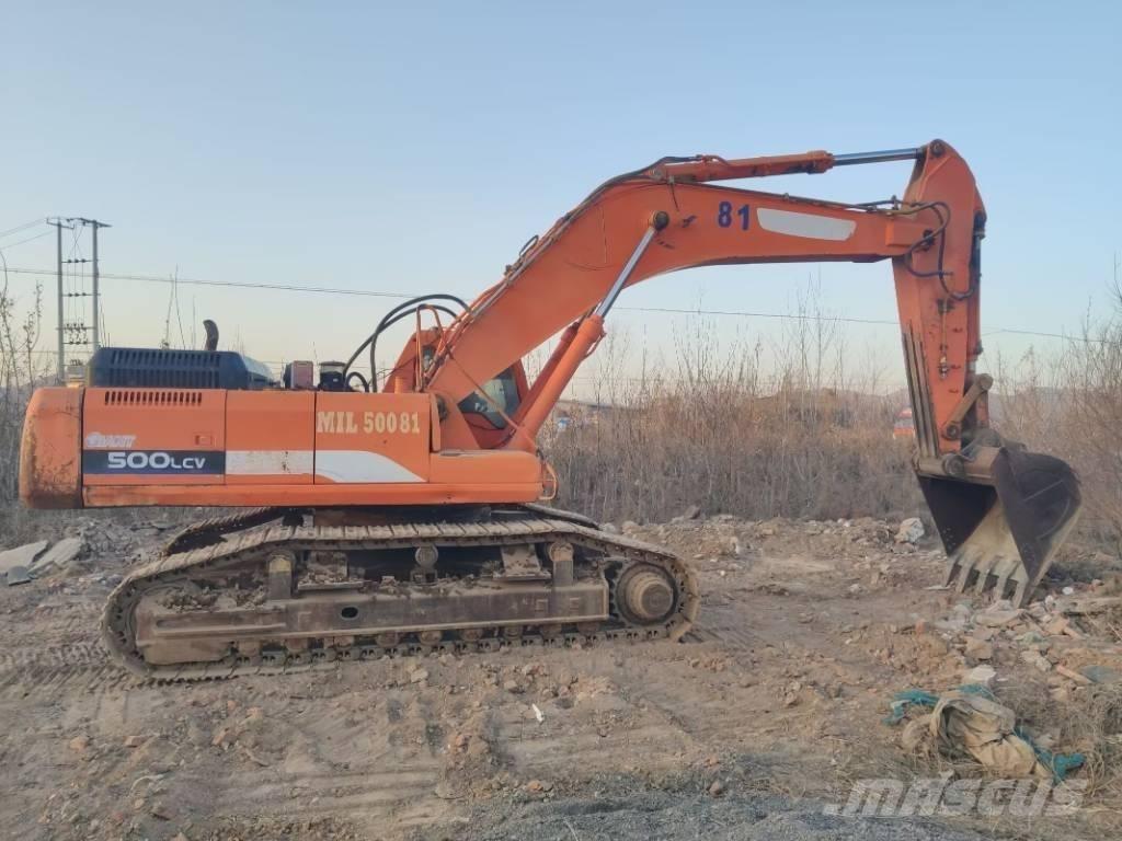 Doosan Solar500LC-V 中型油圧ショベル 7ｔ-12ｔ（ユンボ・パワーショベル・バックホー）