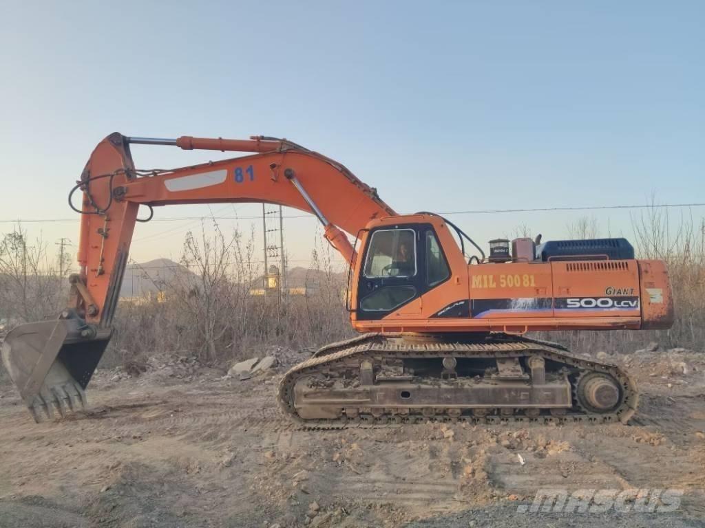 Doosan Solar500LC-V 中型油圧ショベル 7ｔ-12ｔ（ユンボ・パワーショベル・バックホー）