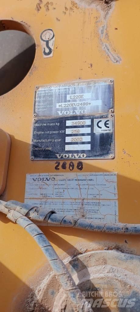 Volvo L 220 E ホイールローダー・タイヤショベル
