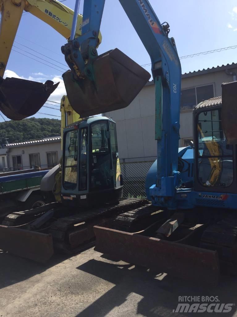 Yanmar Vio 70-2 中型油圧ショベル 7ｔ-12ｔ（ユンボ・パワーショベル・バックホー）