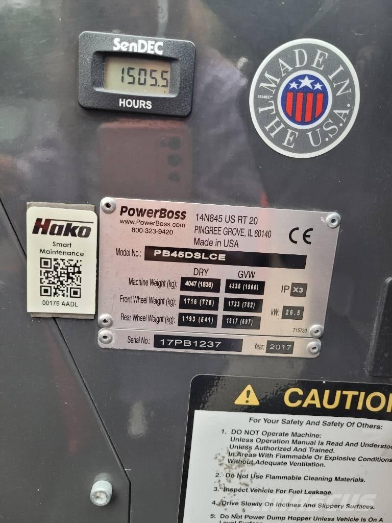 Hako PB 45 DSLCE 床洗浄機（スクラバー）