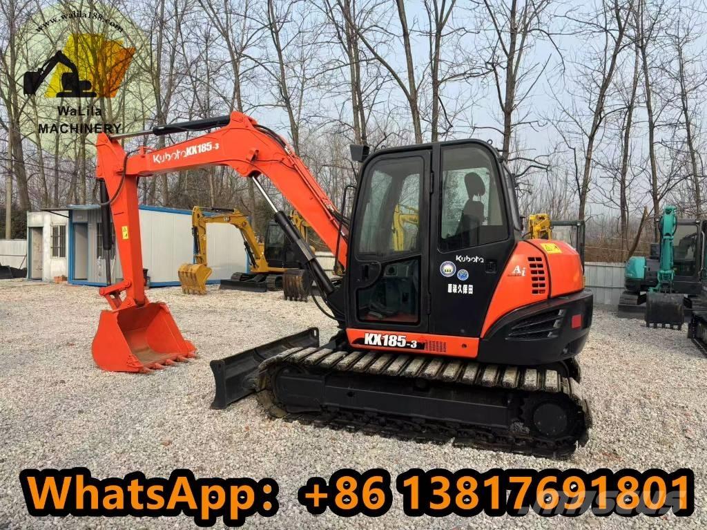 Kubota KX 185 ミニ油圧ショベル 7t以下（ミニユンボ・ミニディガー）