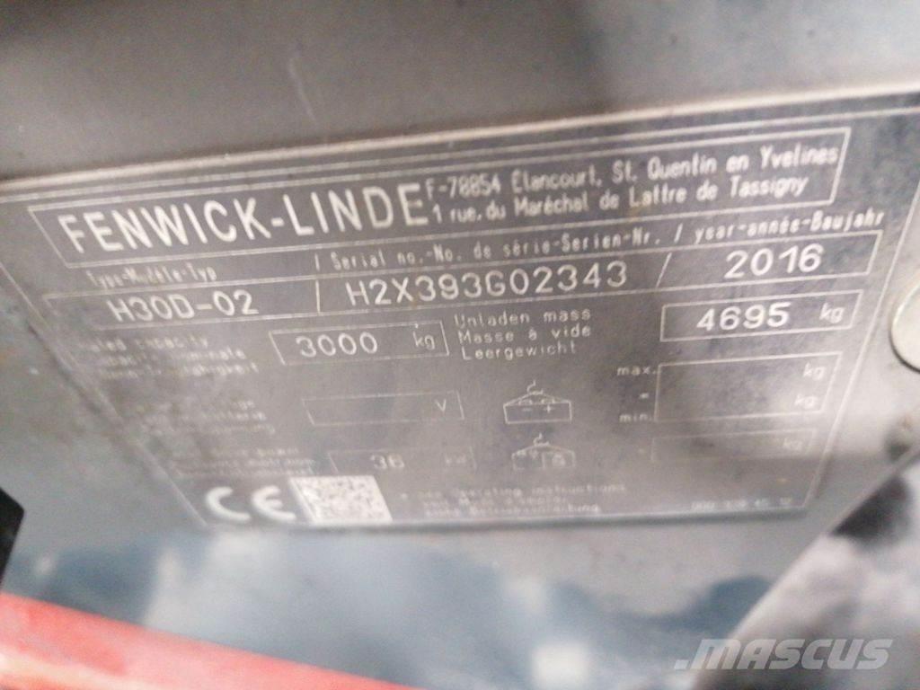 Linde H30D-02 ディーゼル・軽油