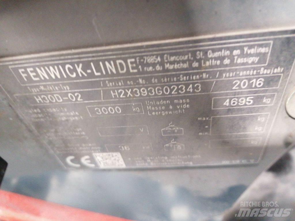 Linde H30D-02 ディーゼル・軽油