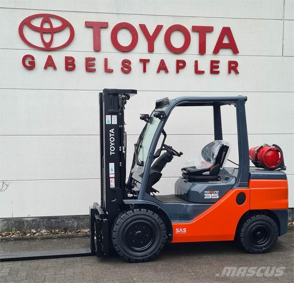 Toyota 02-8FGJF35 LPGフォークリフト