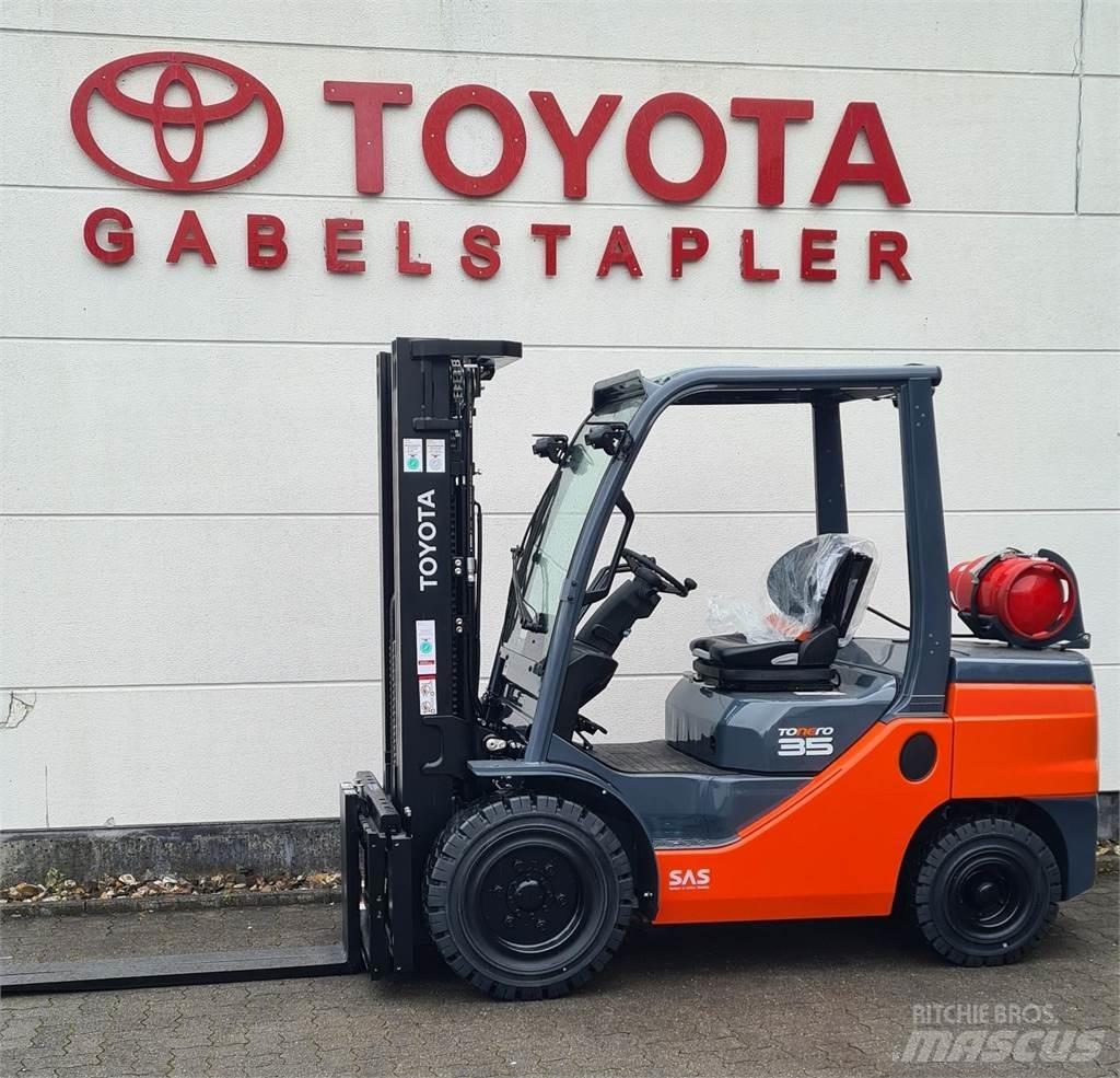 Toyota 02-8FGJF35 LPGフォークリフト