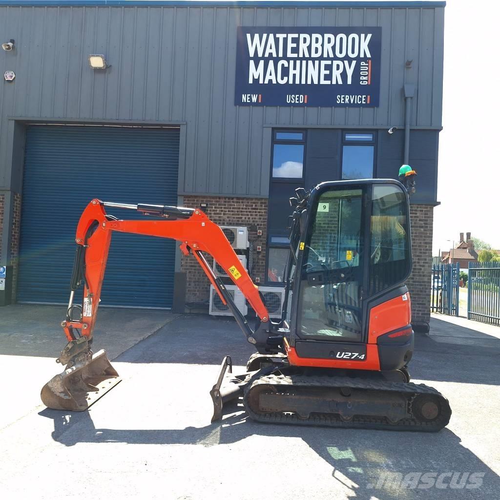 Kubota U 27-4 ミニ油圧ショベル 7t以下（ミニユンボ・ミニディガー）