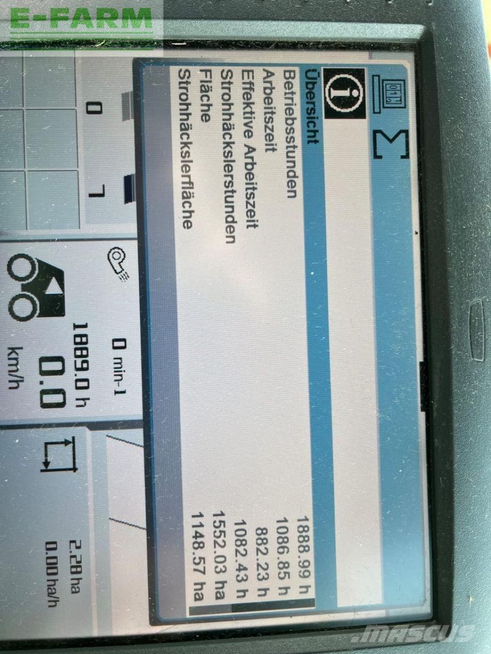 CLAAS tucano 430 コンバイン