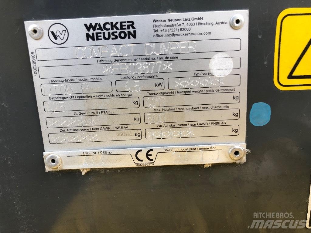 Wacker Neuson DT 05 キャリアダンプ