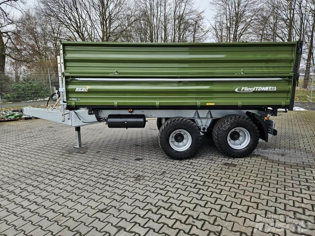 Fliegl TDK 140 FOX ベールトレーラー