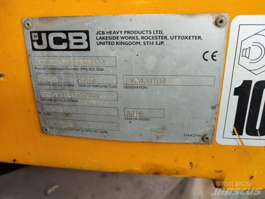 JCB JS 240 LC 大型油圧ショベル12t以上（パワーショベル・ユンボ）