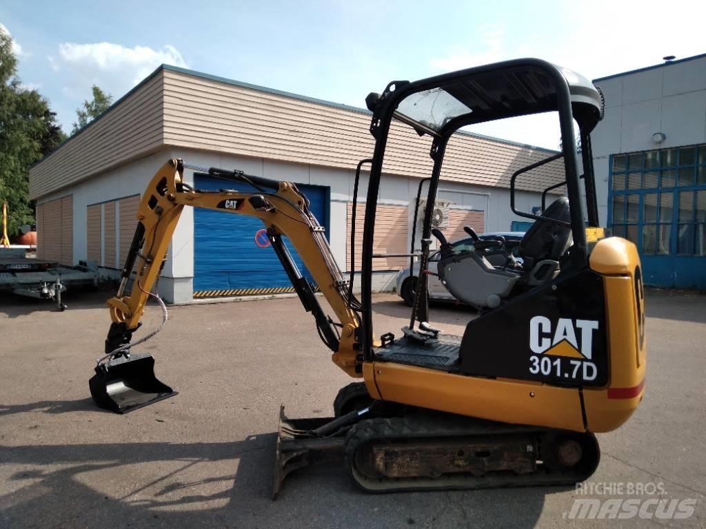 CAT 301.7 D ミニ油圧ショベル 7t以下（ミニユンボ・ミニディガー）