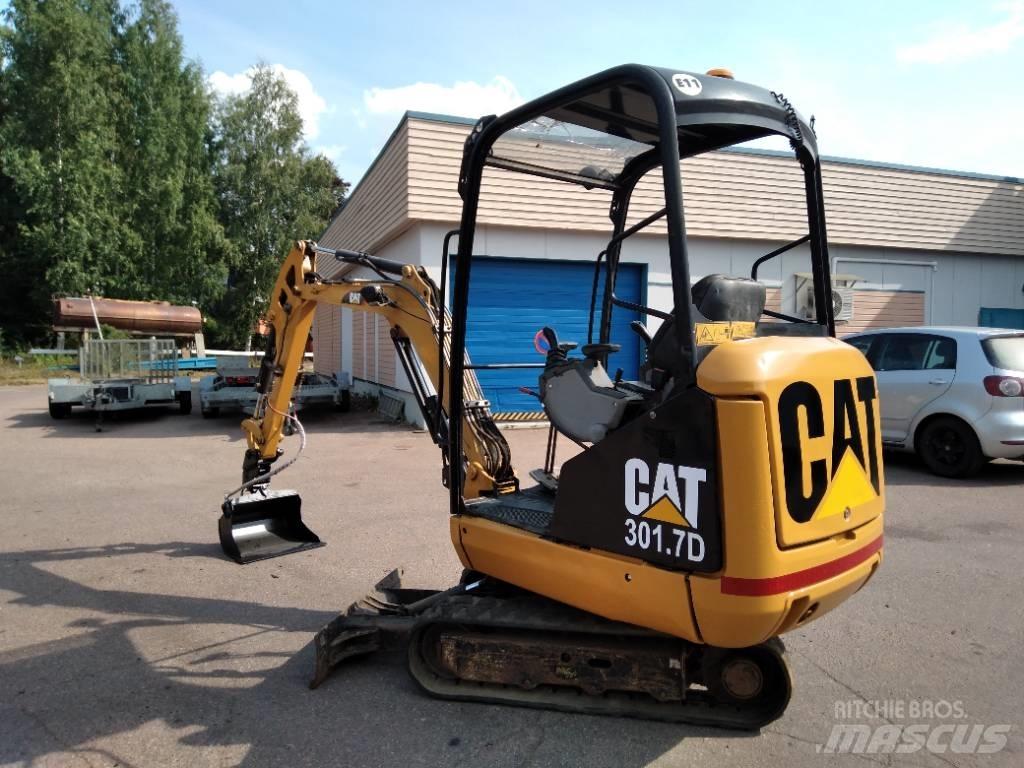 CAT 301.7 D ミニ油圧ショベル 7t以下（ミニユンボ・ミニディガー）