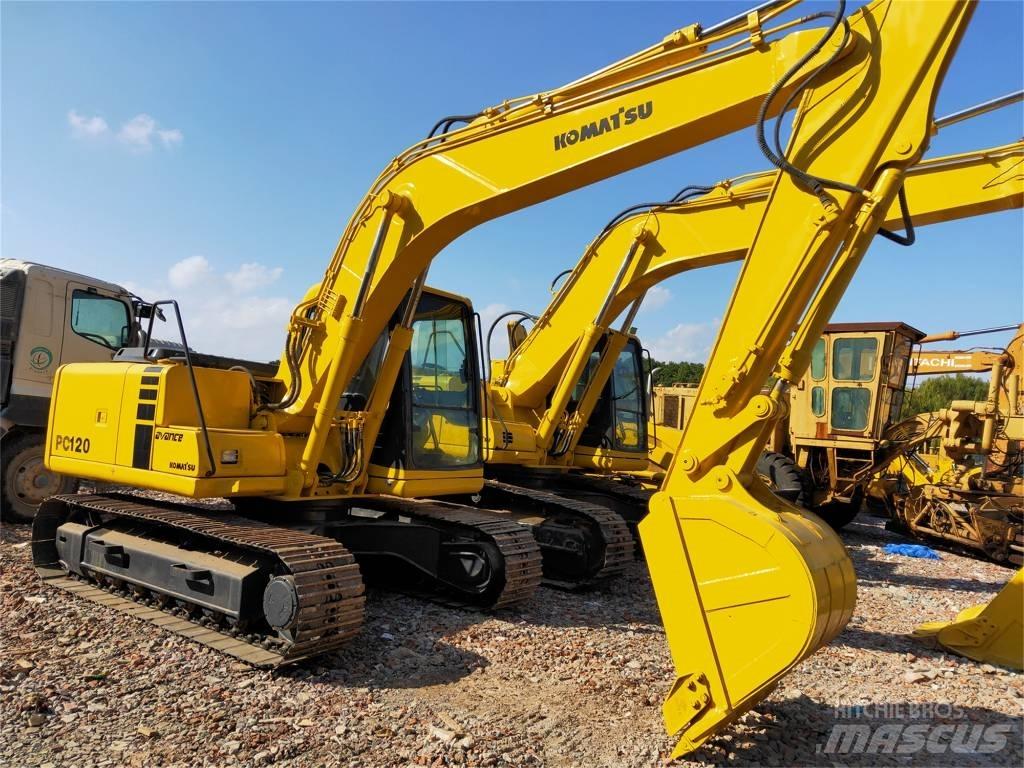Komatsu PC 120 中型油圧ショベル 7ｔ-12ｔ（ユンボ・パワーショベル・バックホー）