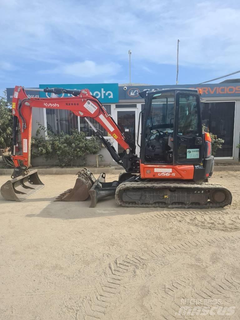 Kubota U 56-5 ミニ油圧ショベル 7t以下（ミニユンボ・ミニディガー）