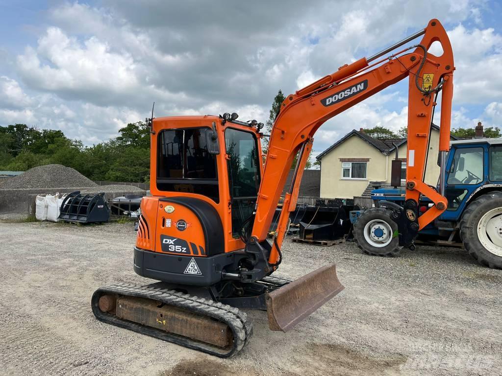 Doosan DX35Z ミニ油圧ショベル 7t以下（ミニユンボ・ミニディガー）