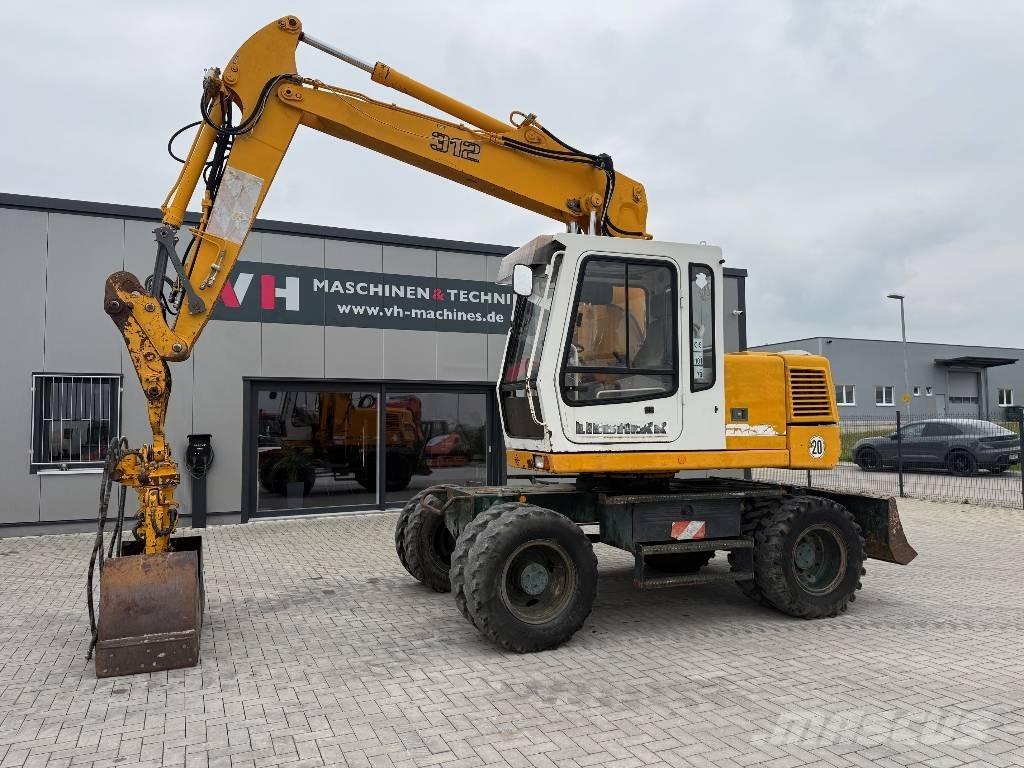 Liebherr A 312 ホイール式油圧ショベル（パワーショベル・ユンボ・バックホー）