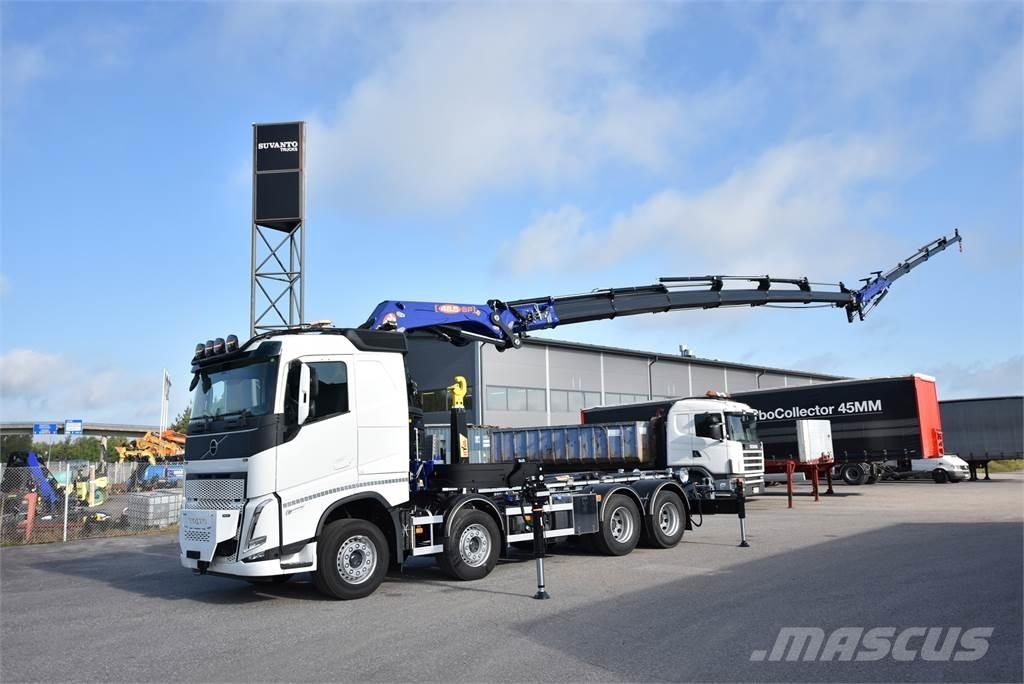 Volvo FH 540 8X4 クレーントラック、ユニック車