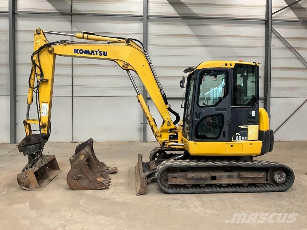 Komatsu PC 80 MR-3 中型油圧ショベル 7ｔ-12ｔ（ユンボ・パワーショベル・バックホー）