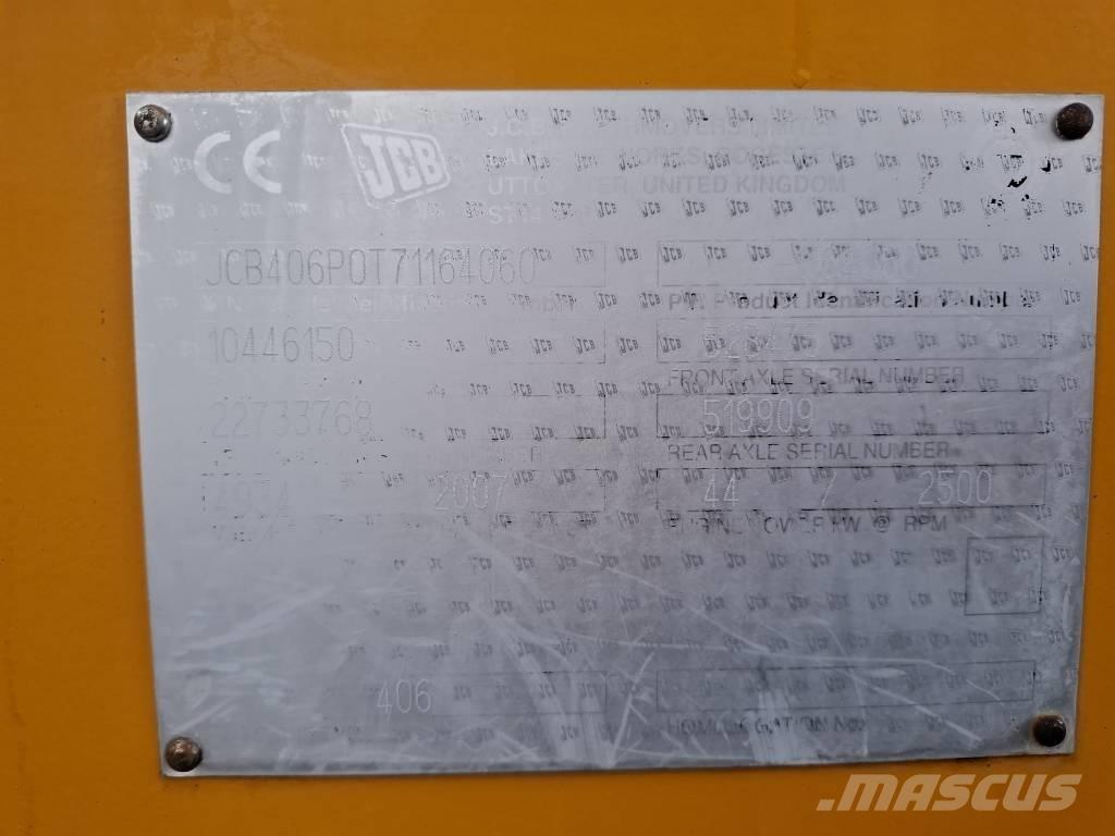 JCB 406 ホイールローダー・タイヤショベル