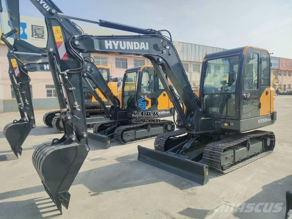 Hyundai HX60Pro ミニ油圧ショベル 7t以下（ミニユンボ・ミニディガー）