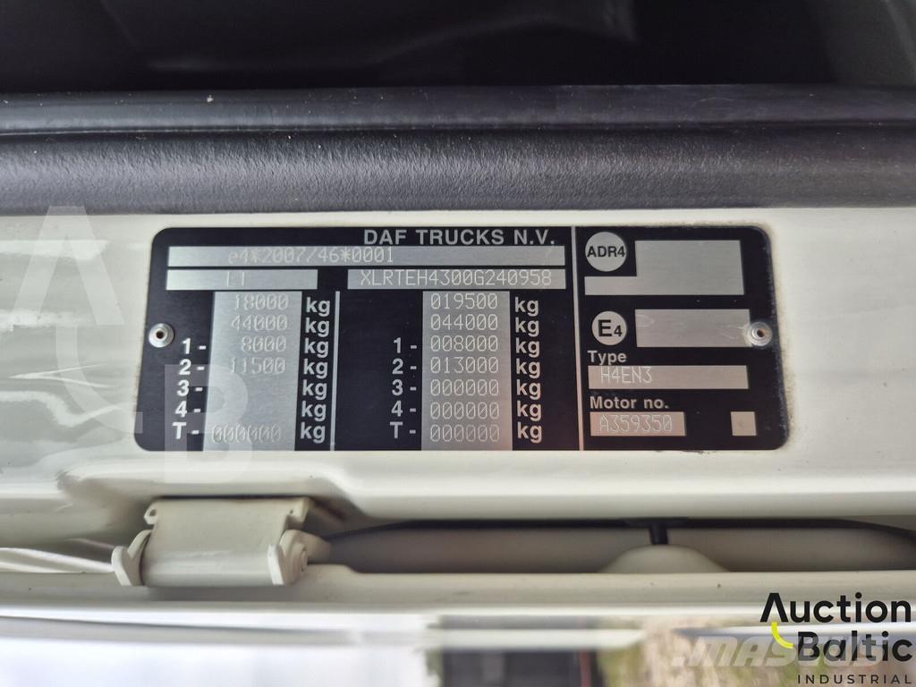 DAF XF 480 FT 中古トラクターヘッド | トレーラーヘッド