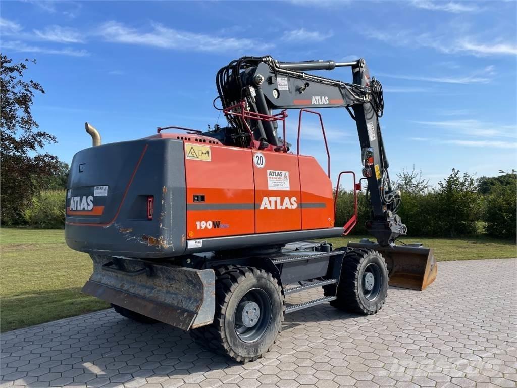 Atlas 190W ホイール式油圧ショベル（パワーショベル・ユンボ・バックホー）