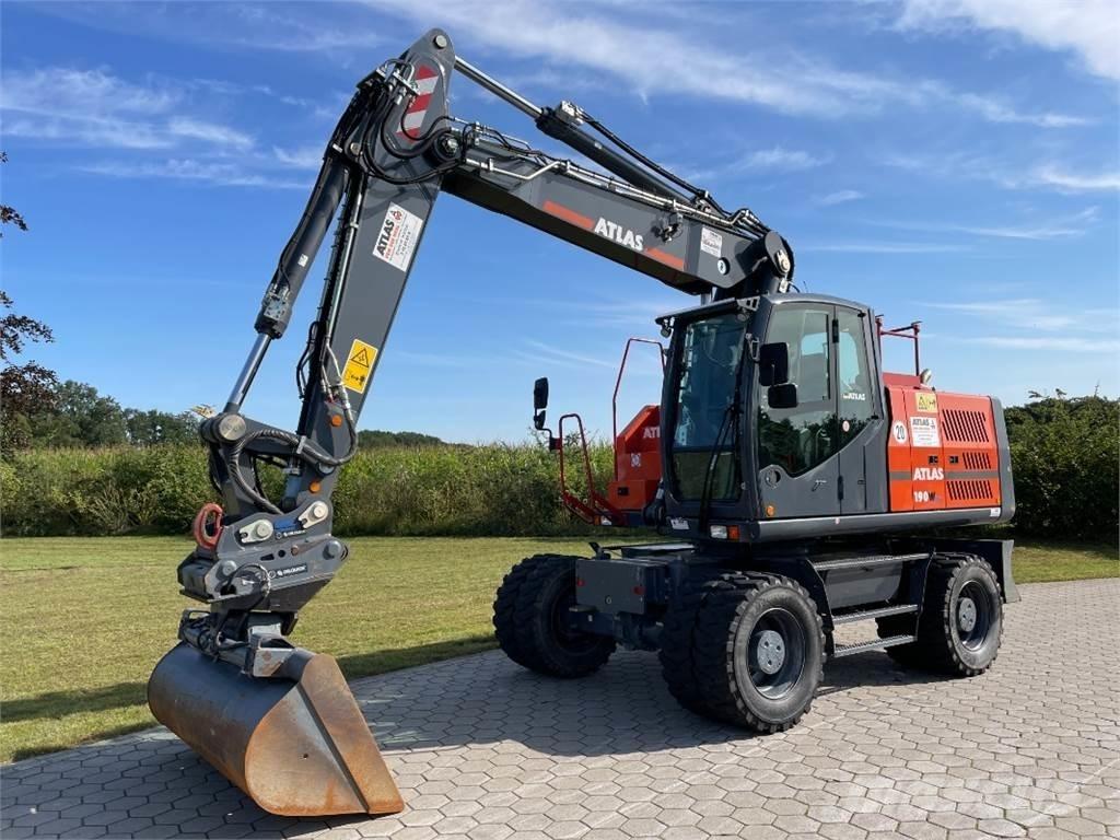 Atlas 190W ホイール式油圧ショベル（パワーショベル・ユンボ・バックホー）