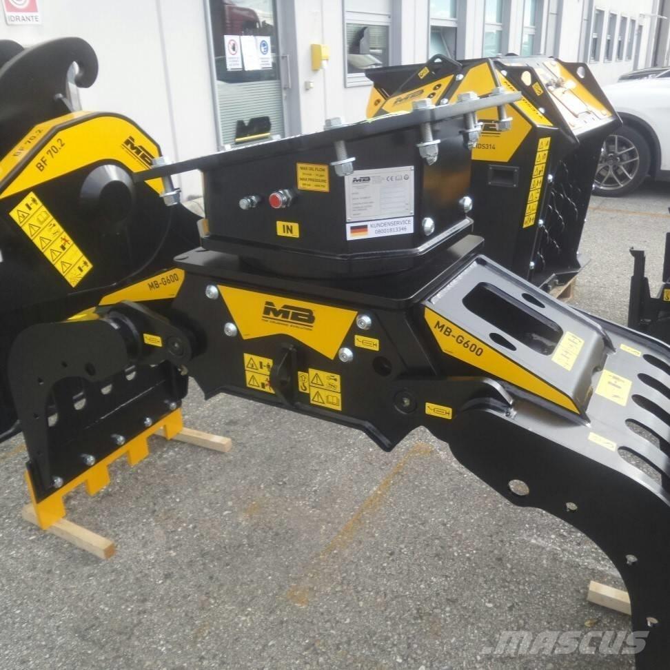 MB Crusher MB-G600 グラップル