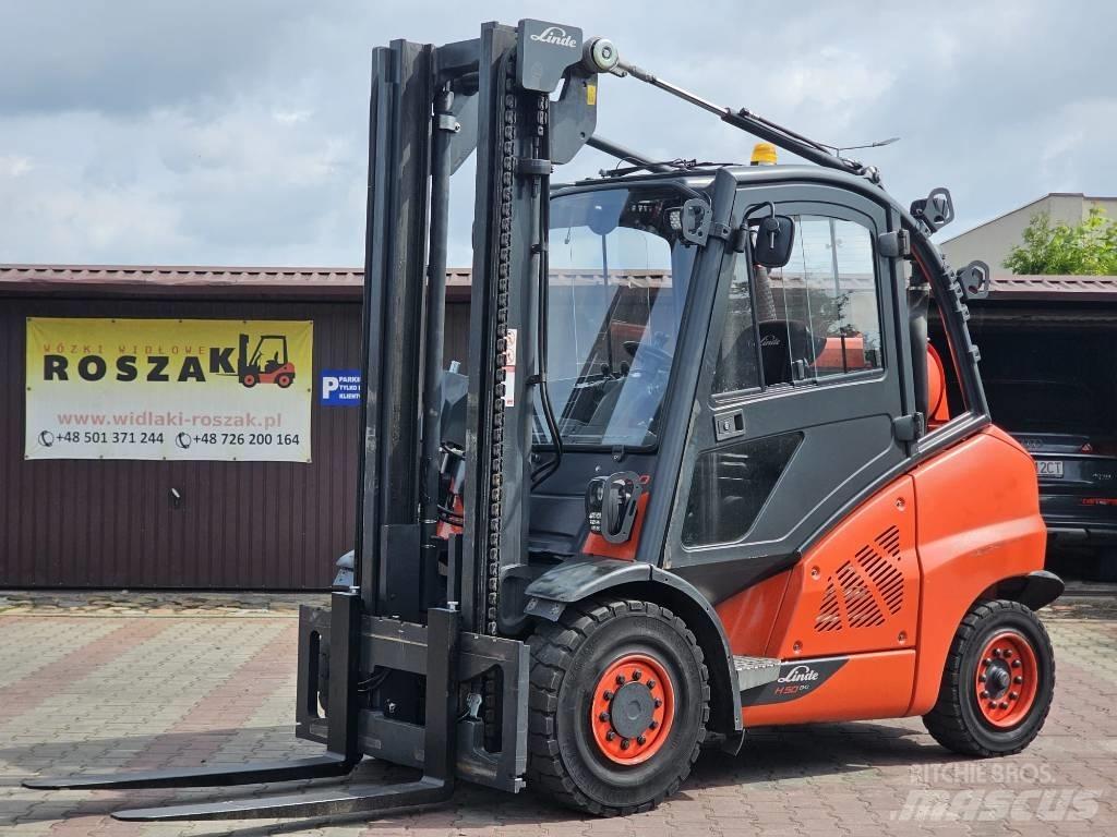 Linde H50T-02 LPGフォークリフト