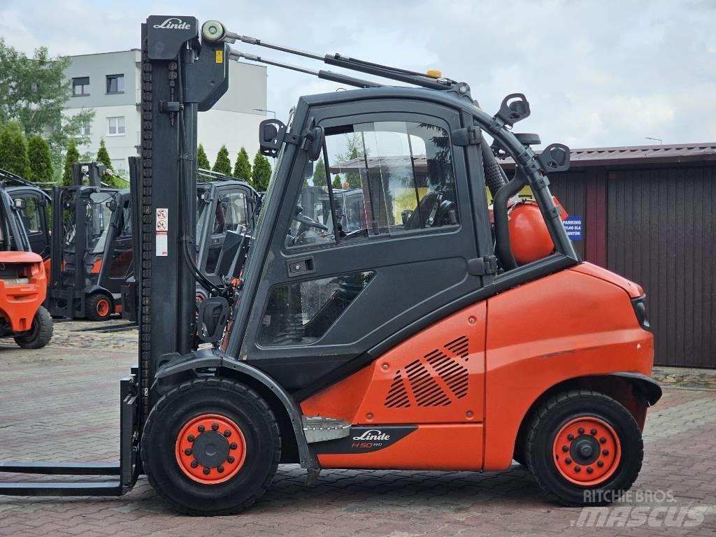 Linde H50T-02 LPGフォークリフト