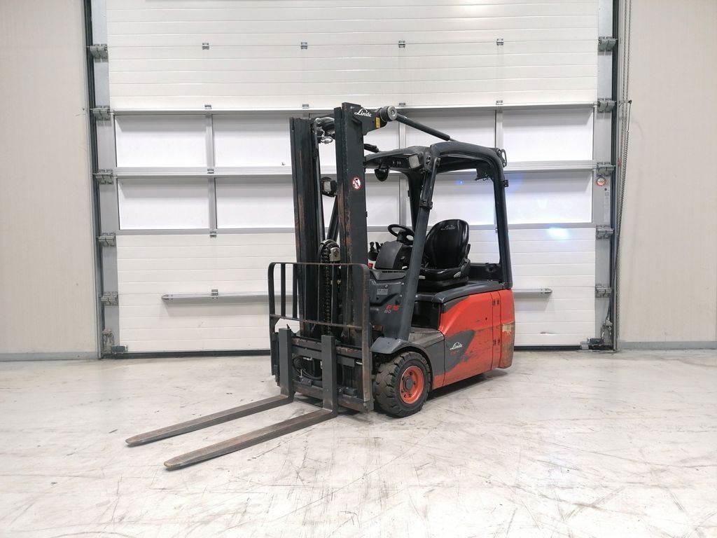 Linde E16-02 バッテリーフォークリフト