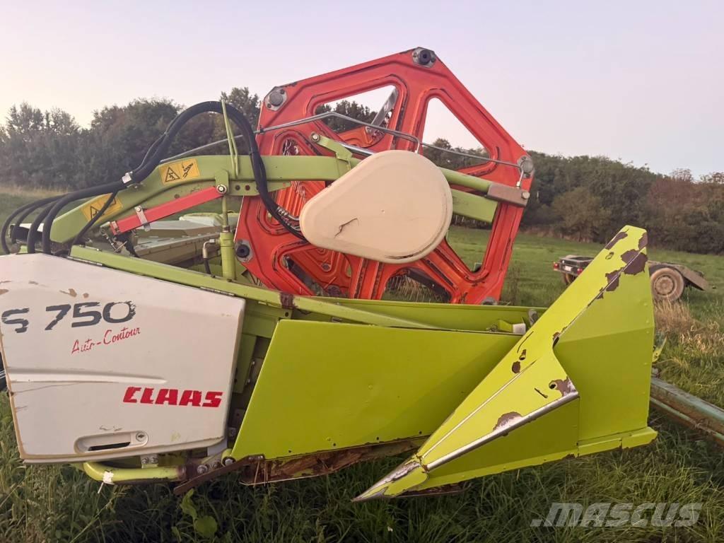CLAAS S 750 コンバイン・ハーベスター・ヘッド