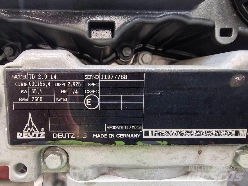 Deutz TD 2.9 L4 エンジン