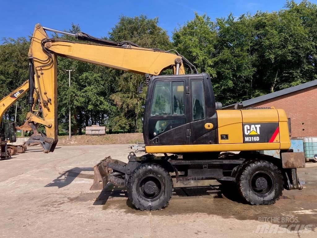 CAT M 316 D ホイール式油圧ショベル（パワーショベル・ユンボ・バックホー）
