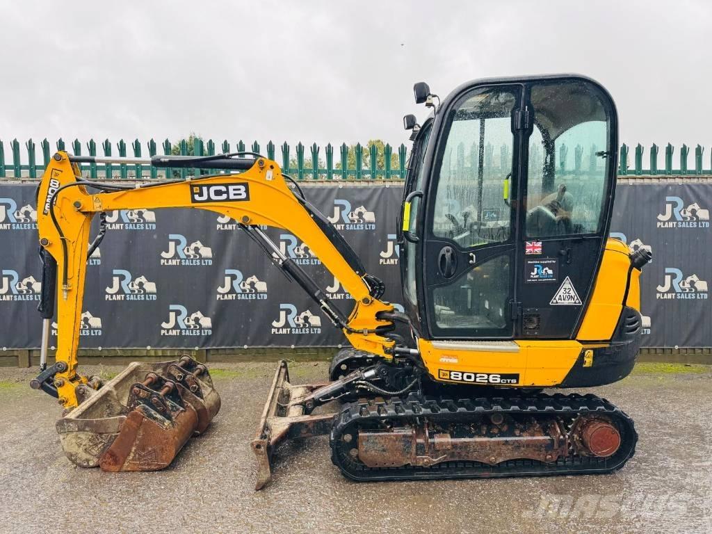 JCB 8026 CTS ミニ油圧ショベル 7t以下（ミニユンボ・ミニディガー）