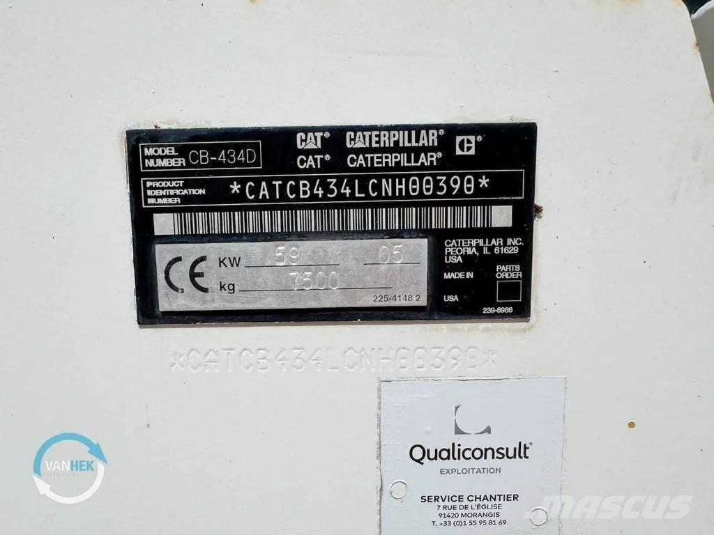 CAT CB434D タンデムローラ