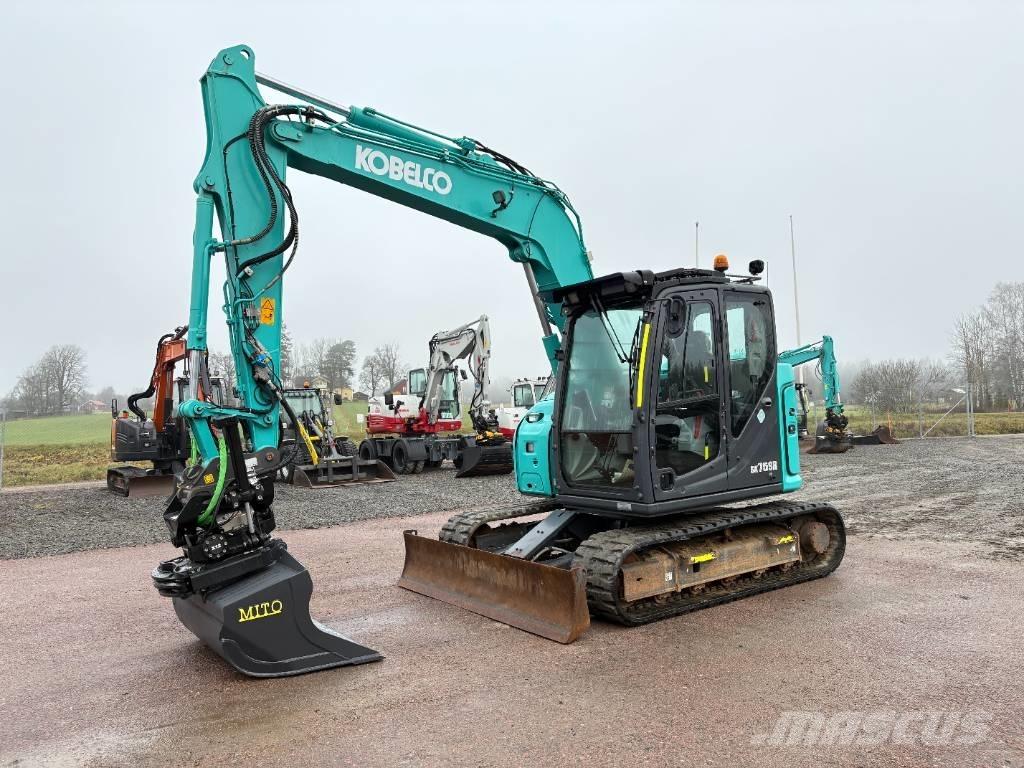 Kobelco SK75SR-7 中型油圧ショベル 7ｔ-12ｔ（ユンボ・パワーショベル・バックホー）