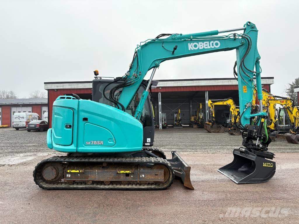 Kobelco SK75SR-7 中型油圧ショベル 7ｔ-12ｔ（ユンボ・パワーショベル・バックホー）