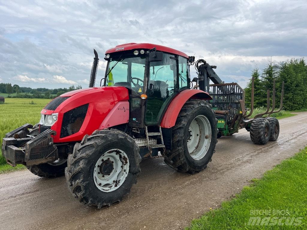 Zetor FORTERRA 135 スキッダー