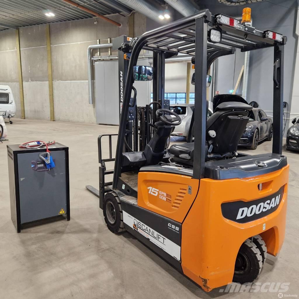 Doosan B 15 T-7P バッテリーフォークリフト