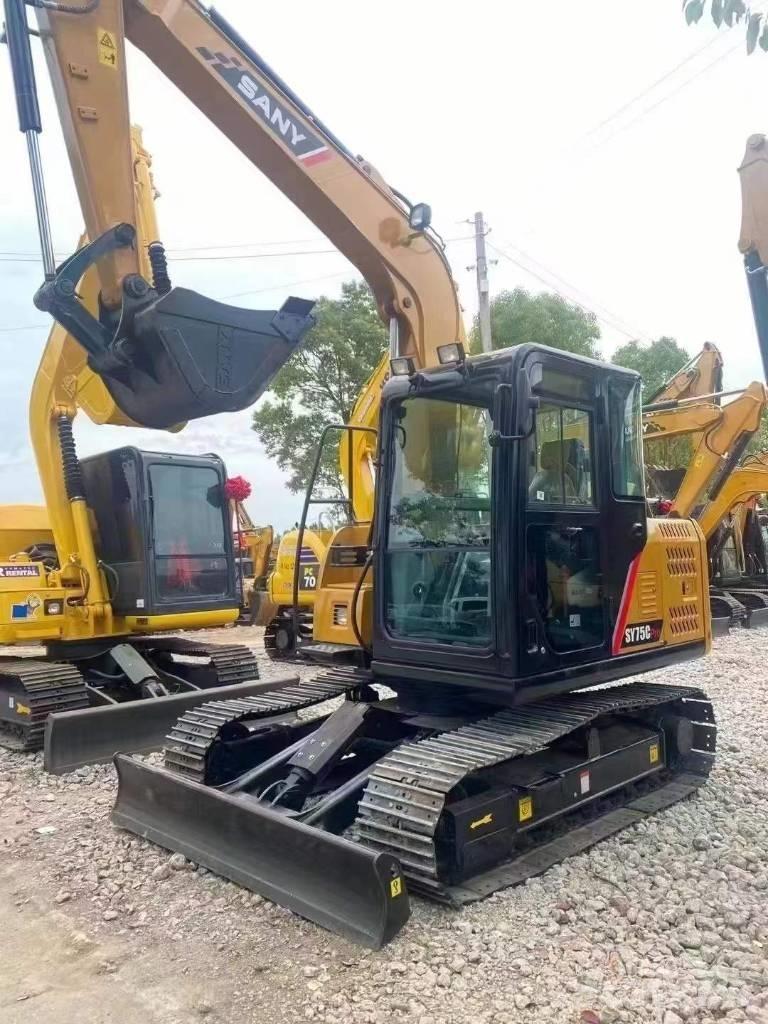 Sany SY 75 C 大型油圧ショベル12t以上（パワーショベル・ユンボ）