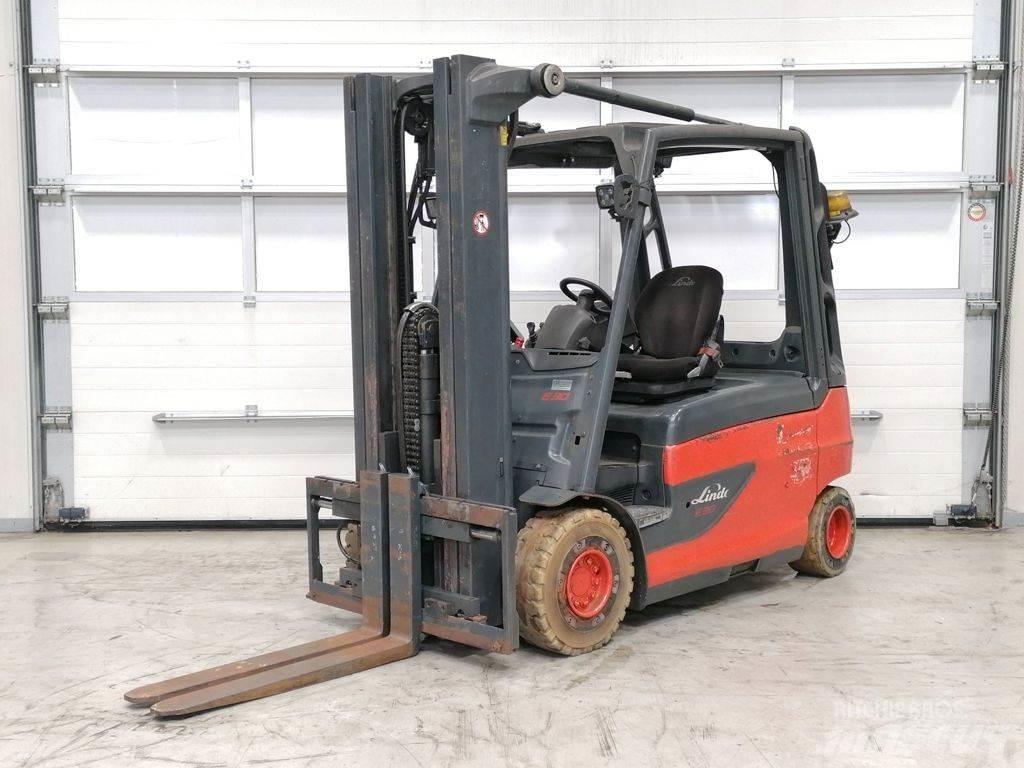 Linde E30L-01 バッテリーフォークリフト