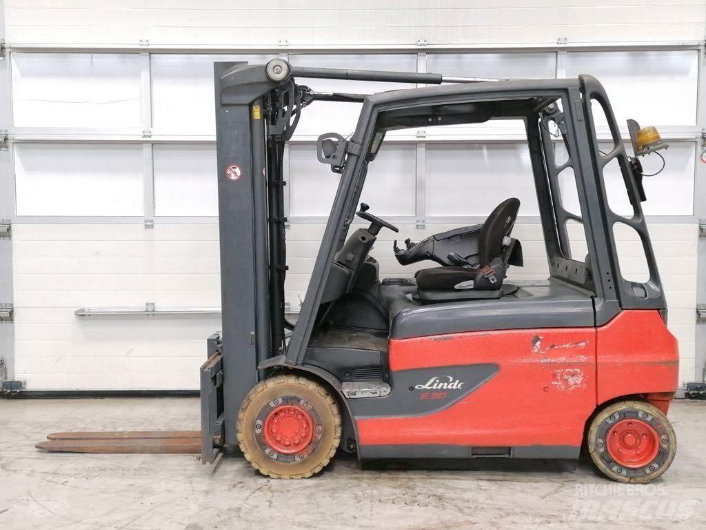 Linde E30L-01 バッテリーフォークリフト