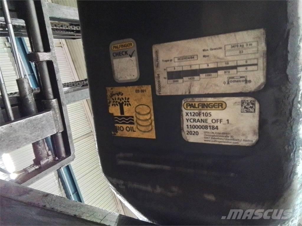 Palfinger X120f105 フォワーダクレーン
