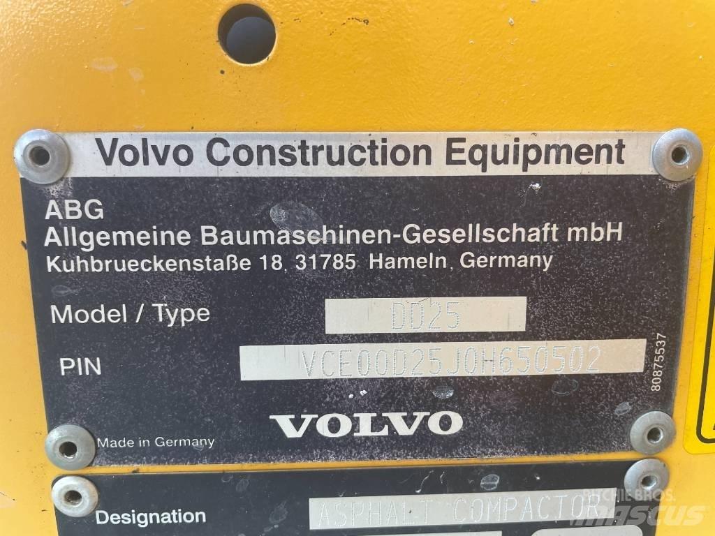 Volvo DD 25 W タンデムローラ