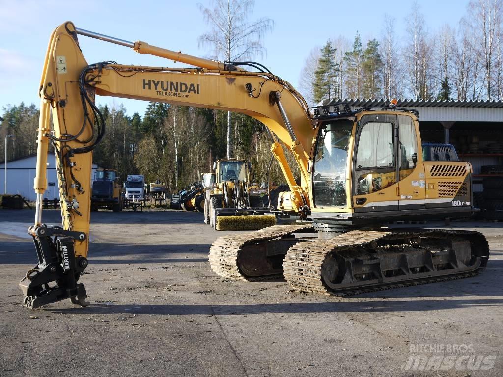 Hyundai R 180 LC-9A 大型油圧ショベル12t以上（パワーショベル・ユンボ）
