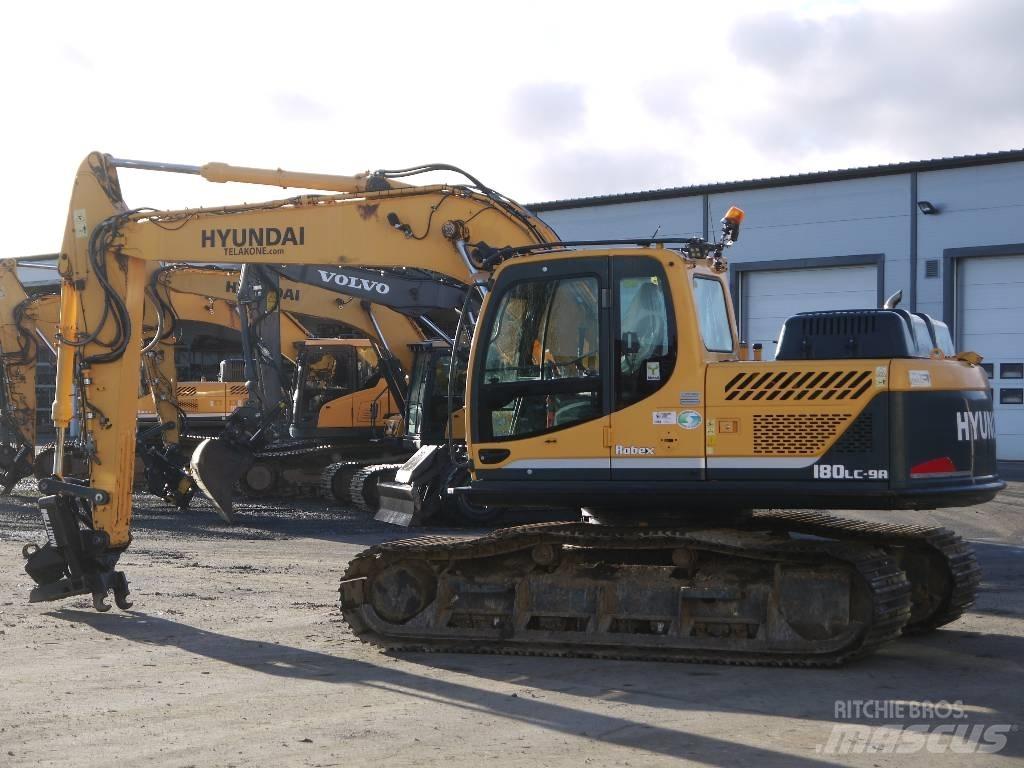 Hyundai R 180 LC-9A 大型油圧ショベル12t以上（パワーショベル・ユンボ）