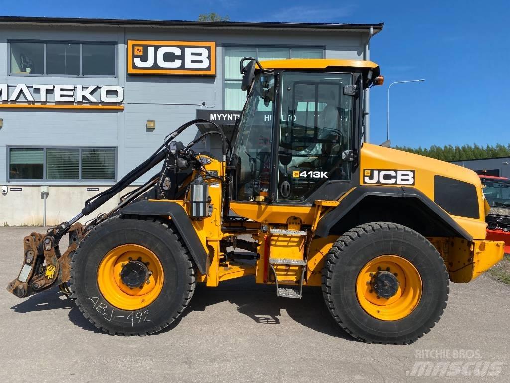 JCB 413 K T4F ホイールローダー・タイヤショベル