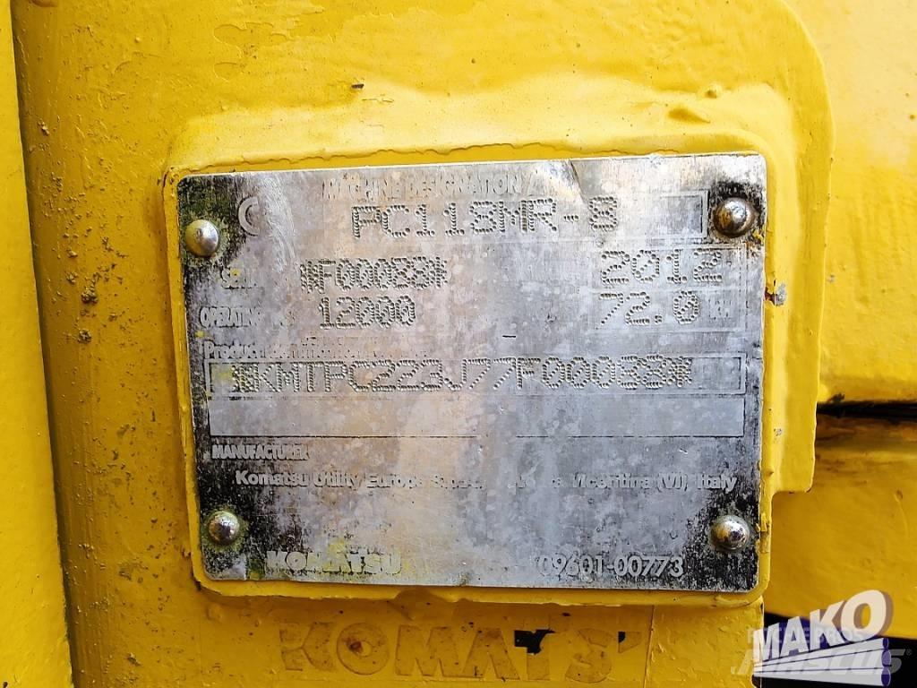 Komatsu PC 118 MR-8 大型油圧ショベル12t以上（パワーショベル・ユンボ）